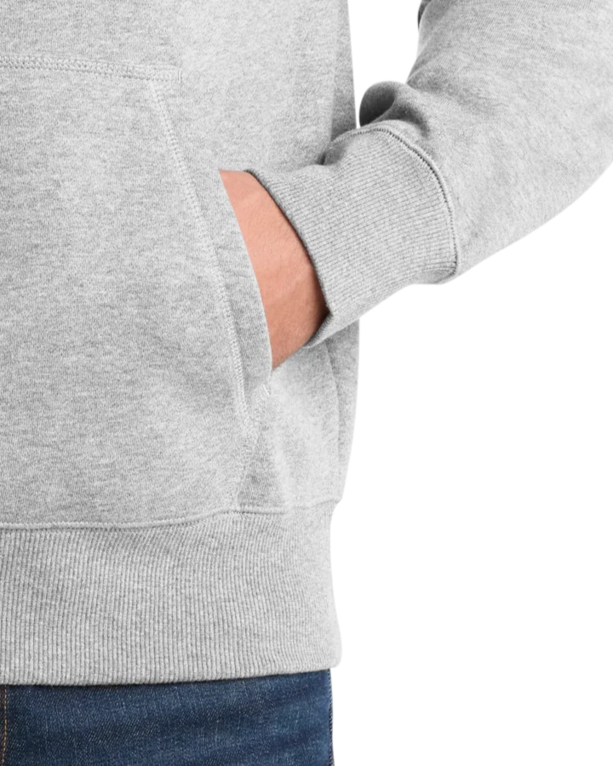 Closeup of a ST254 Sport-Tek Pullover Hooded Sweatshirt